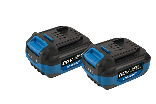 Laser Tools 61557 Cordless Tools 20V Workshop Kit (Euro)