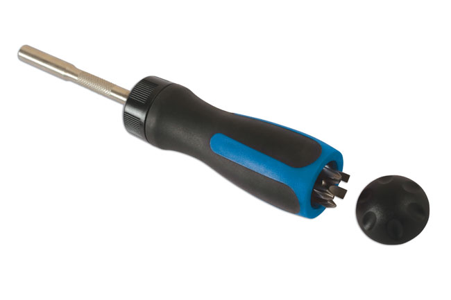 Laser Tools 6197 Ratchet Screwdriver & 10 Bits