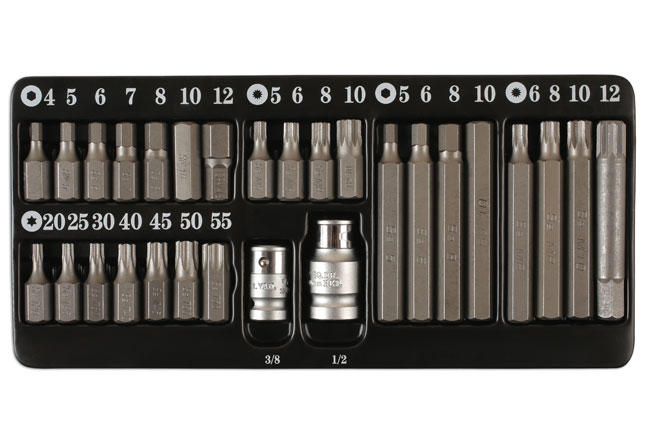 Laser Tools 6254 Automotive Bit Set 28pc