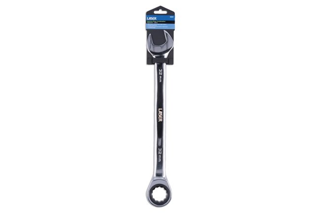 Laser Tools 62661 Ratchet Ring Combination Spanner 32mm