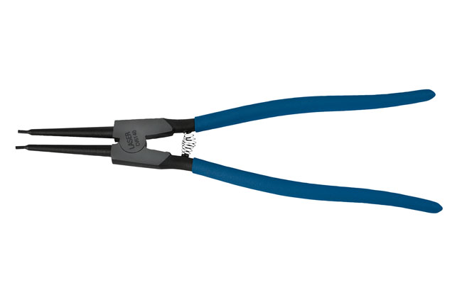 External circlip pliers straight extra long