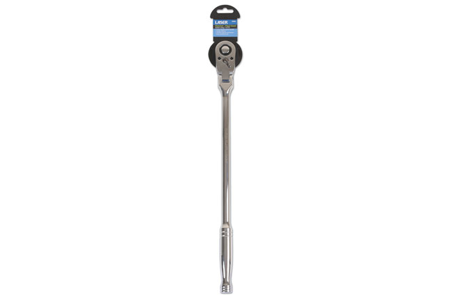 Laser Tools 6395 Extra Long Flexi-Head Ratchet 1/2"D