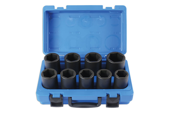 Laser Tools 6409 Deep Impact Socket Set 3/4"D 9pc