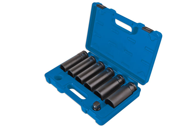 Laser Tools 6410 Extra Deep Impact Socket Set 3/4"D 7pc