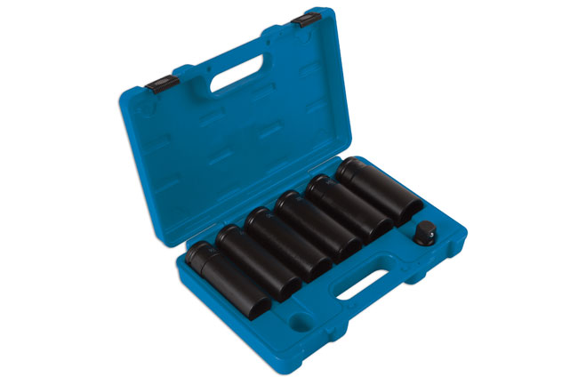 Laser Tools 6410 Extra Deep Impact Socket Set 3/4"D 7pc