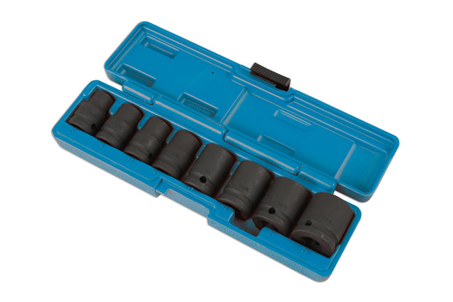 Laser Tools 6490 Impact Socket Set 1/2"D 8pc