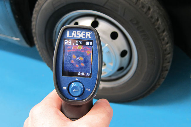 Laser Tools 6515 Thermal Camera with UV Leak Detector