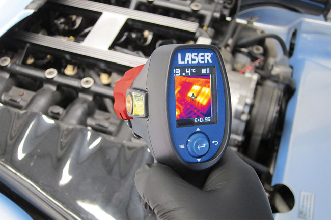 Laser Tools 6515 Thermal Camera with UV Leak Detector