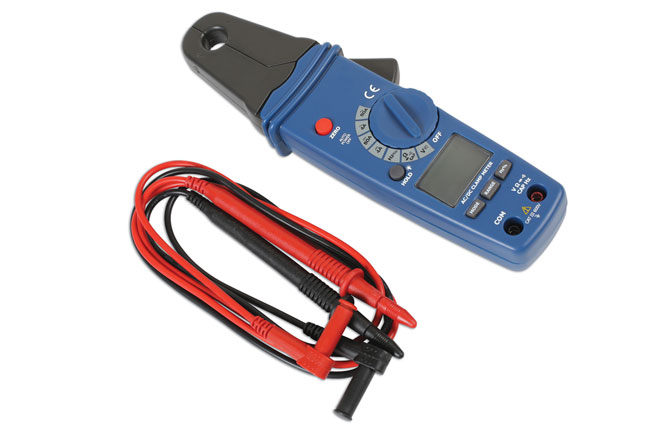 Laser Tools 6551 Mini AC/DC Digital Clamp Meter CAT III 80A