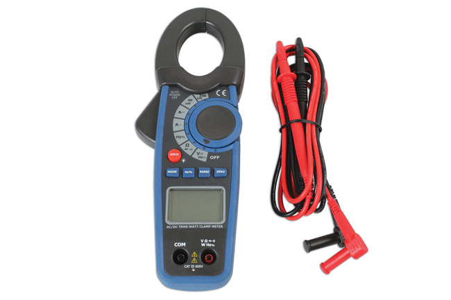 Laser Tools 6552 AC/DC Digital Clamp Meter CAT III 1000A