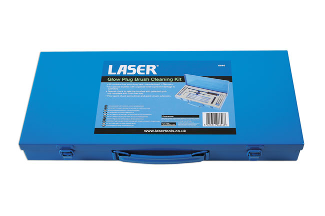 Laser Tools 6646 Glow Plug Brush Cleaning Kit