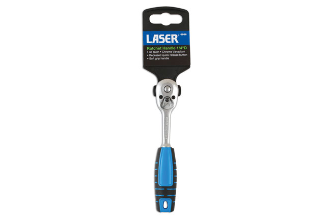 Laser Tools 6666 Heavy Duty Ratchet 1/4"D