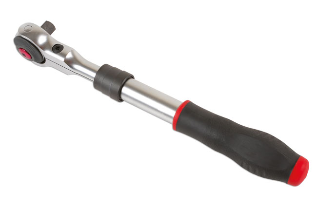 Laser Tools 6713 Extending Swivel Head Ratchet 1/4"D