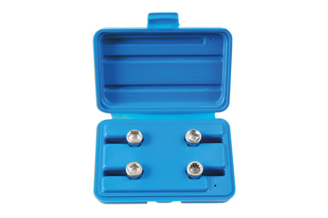 Laser Tools 6763 Brake Caliper Socket Set 4pc