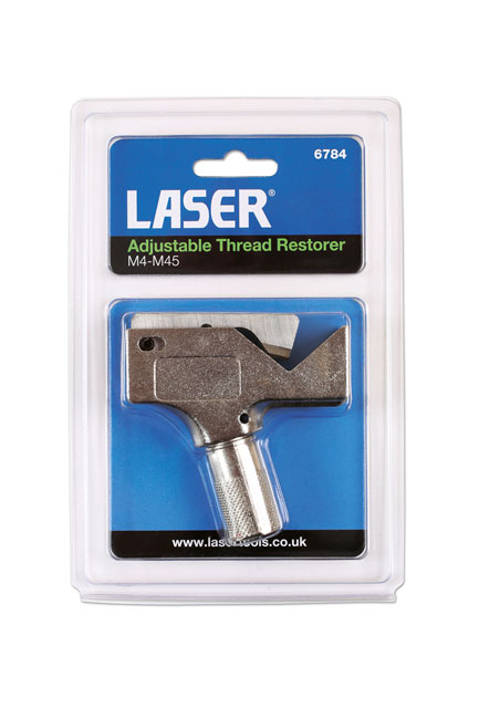 Laser Tools 6784 Adjustable Thread Restorer M4 - M45