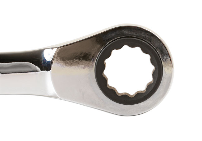 Laser Tools 6801 Reversible Ratchet Spanner 4-in-1