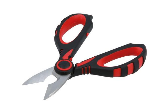 Cable cutter crimper scissors