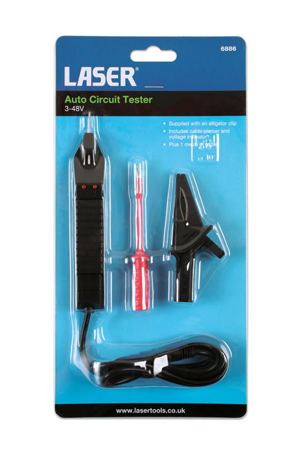 Laser Tools 6886 Auto Circuit Tester 3 - 48V