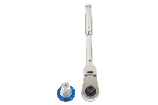 Laser Tools 6892 Low Profile Flexi-Head Ratchet 3/8"D 2pc