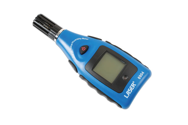 Laser Tools 6904 Temperature/Humidity Level Meter