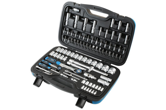 Laser Tools 6921 Socket Set 1/4"D, 1/2"D 95pc