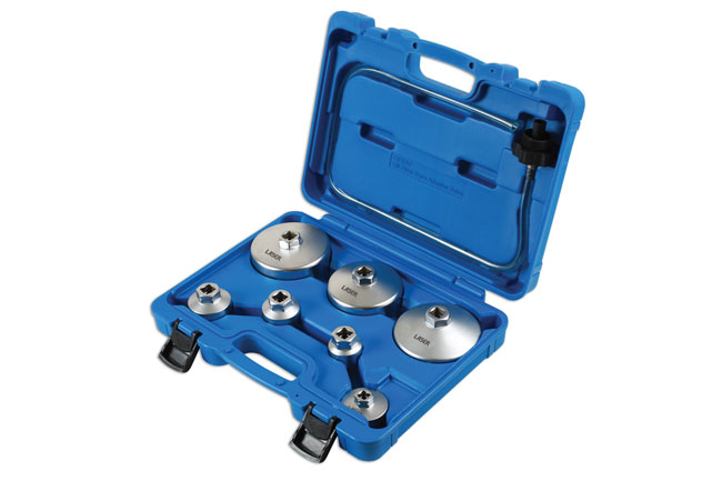 Laser Tools 6932 Oil Filter Wrench Set 8pc