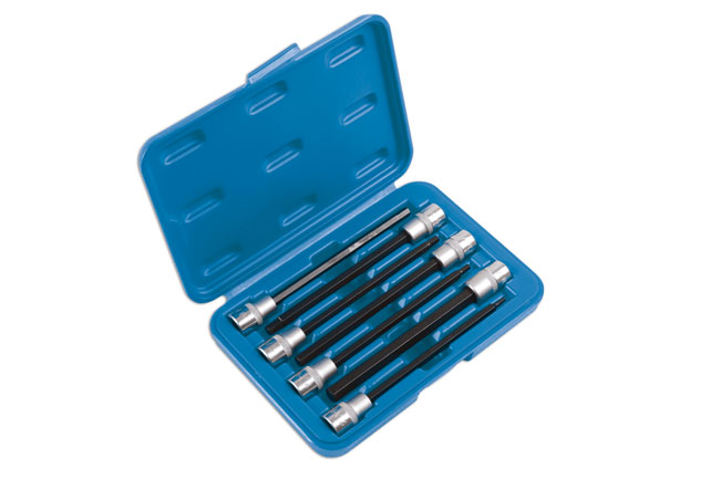 Laser Tools 6995 Extra Long Hex Socket Bit Set 3/8"D 7pc