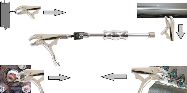 Laser Tools 7005 Slide Hammer Locking Pliers