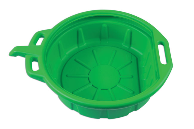 Large oil drain pan green