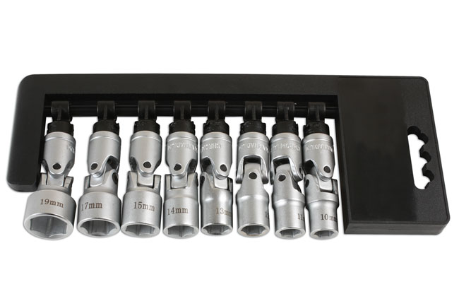 Eight universal joint sockets