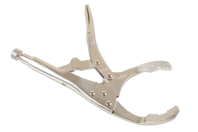 Oil filter locking pliers