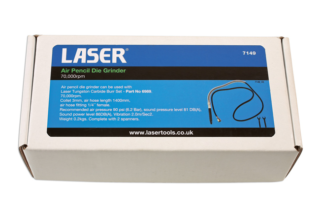 Laser Tools 7149 Air Pencil Die Grinder