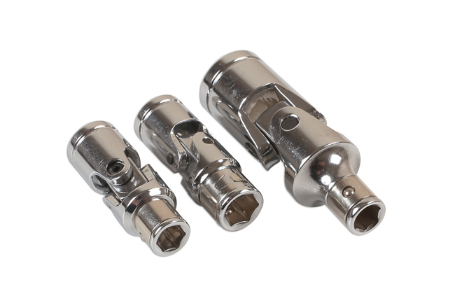 Laser Tools 7255 Universal Joint Bit Adaptor Set 3pc