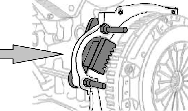 Laser Tools 7276 Flywheel Locking Tool - for Hyundai, Kia Diesel