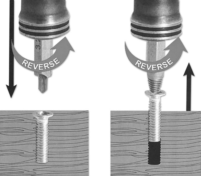 Laser Tools 7292 Screw Extractor Bit Set 6pc