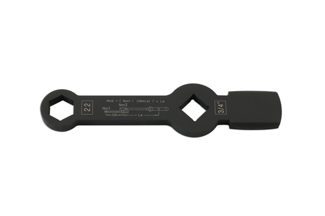 Laser Tools 7340 HGV Brake Caliper Wrench 22mm