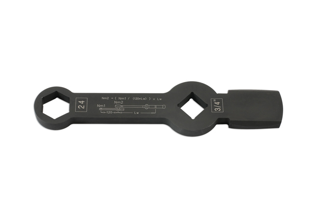 Laser Tools 7341 HGV Brake Caliper Wrench 24mm