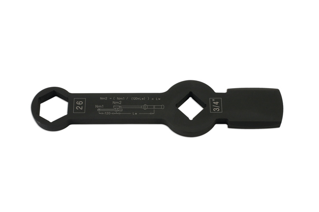 Laser Tools 7342 HGV Brake Caliper Wrench 26mm