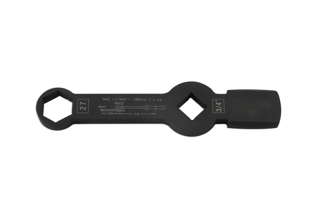 Laser Tools 7343 HGV Brake Caliper Wrench 27mm