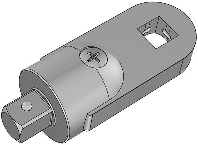 Laser Tools 7354 Crows Foot Adaptor 1/2"D