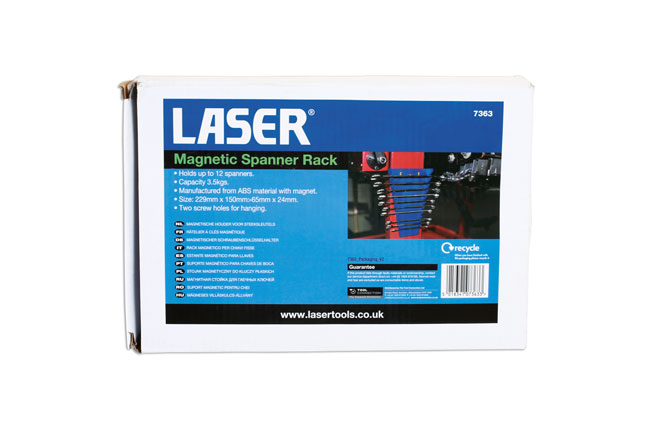 Laser Tools 7363 Magnetic Spanner Rack