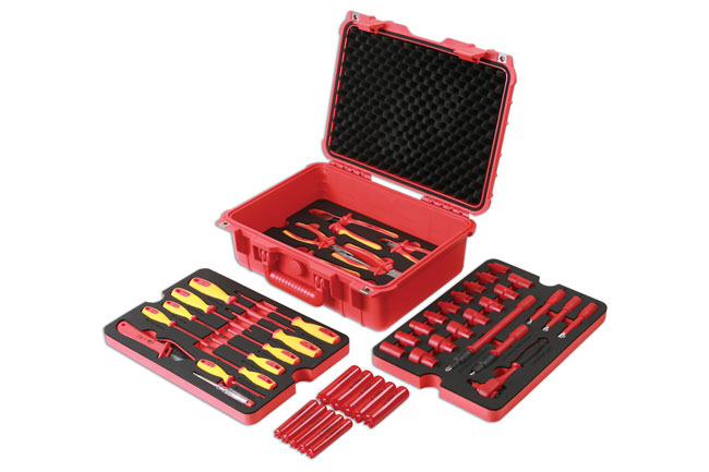 Laser Tools 7383 Insulated Tool Kit 3/8"D 50pc