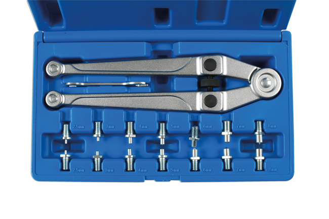 Laser Tools 7412 Adjustable Pin Wrench Set