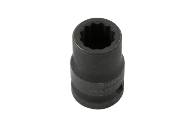 Laser Tools 7414 Bi-Hex Impact Socket 1/2"D 13mm