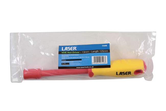 Laser Tools 7446 VDE Nut Driver 13mm