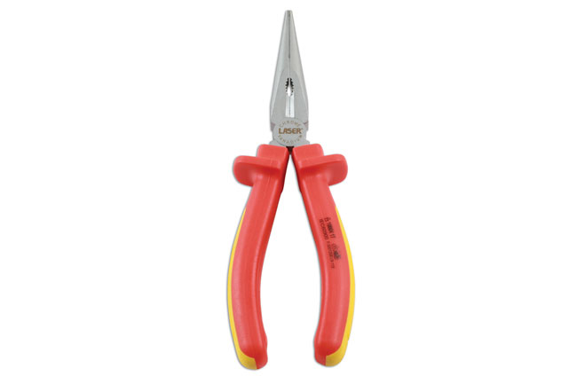 Laser Tools 7469 Insulated Long Nose Pliers 200mm