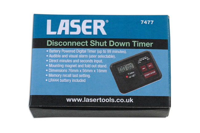 Laser Tools 7477 Disconnect Shut Down Timer