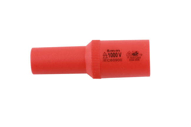 Laser Tools 7562 Insulated Deep Magnetic Socket 3/8"D 8mm