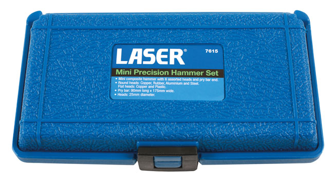 Laser Tools 7615 Mini Precision Hammer Set