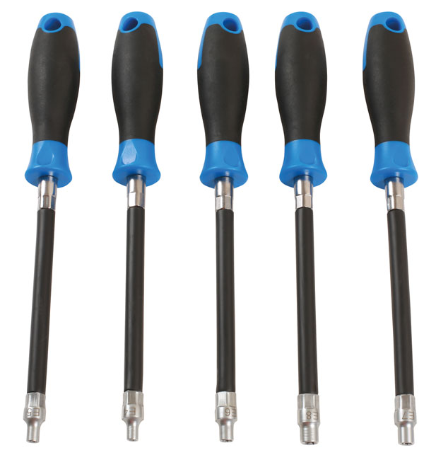 Five e-socket flexi drivers